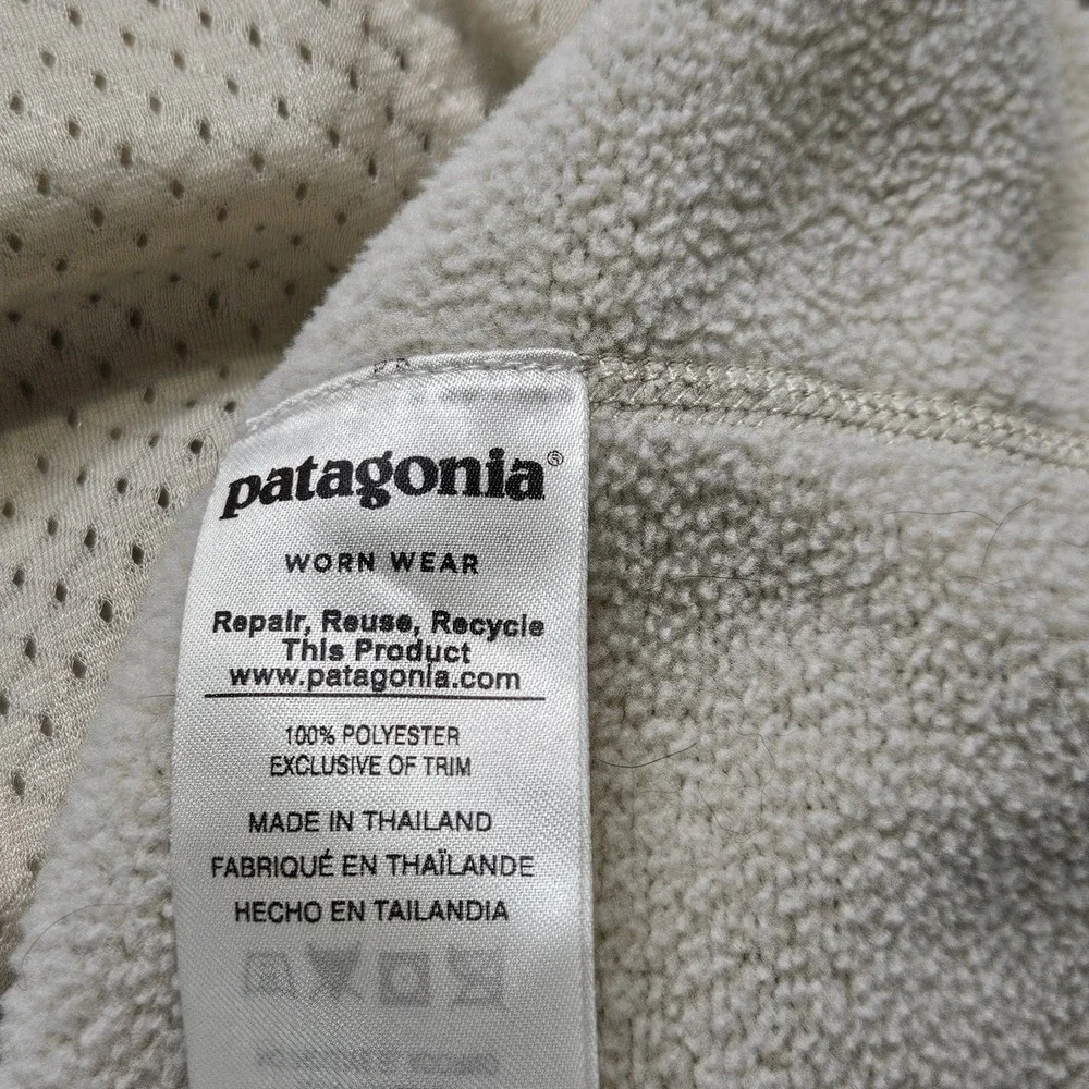 Patagonia Womens Sm Better Sweater Pullover Fleece Jacket Ivory Outdoor Hiking‎